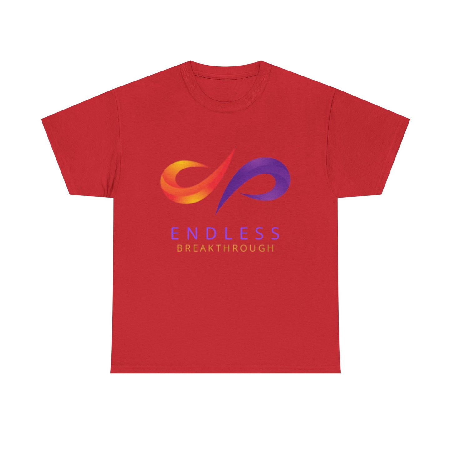 Endless Breakthrough Cotton Tee, Motivational T-Shirt, Casual Wear, Gift for Him or Her, Self-Improvement Apparel, Inspirational Top