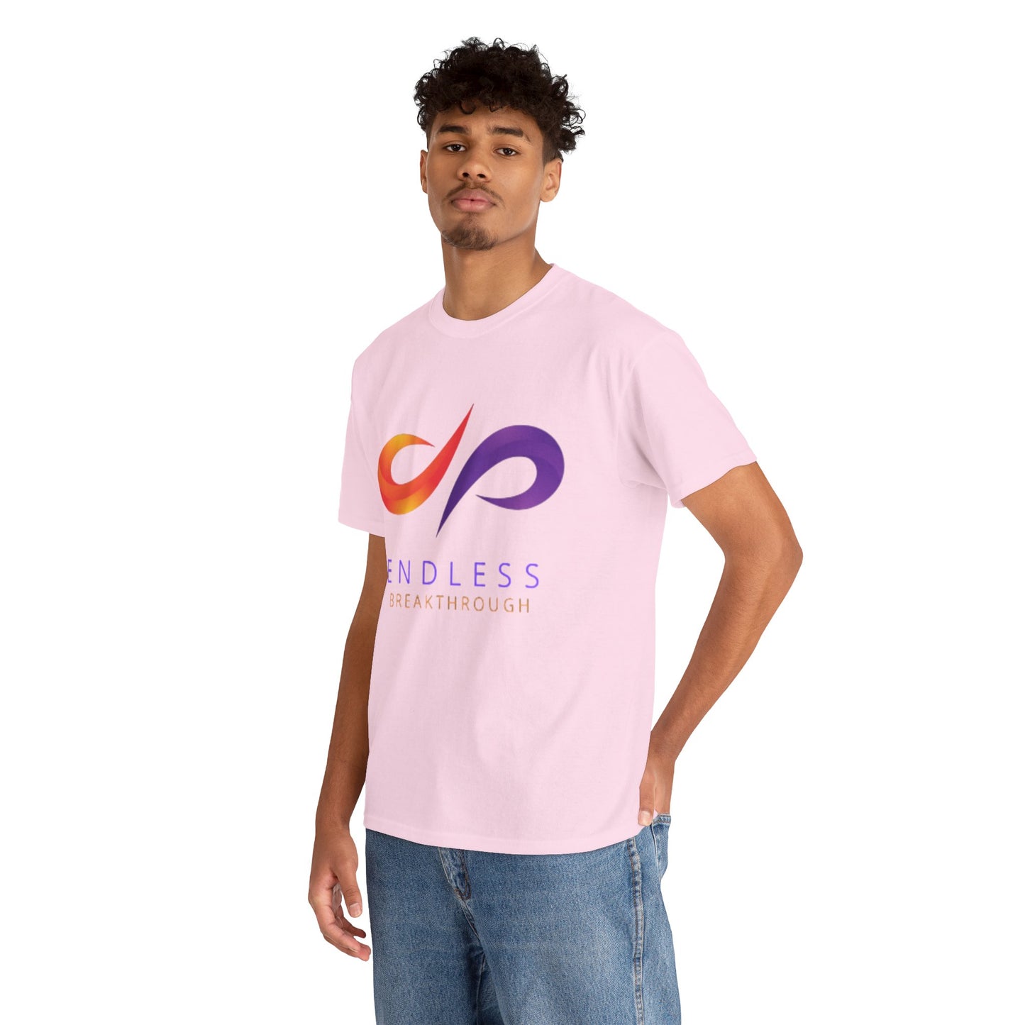 Endless Breakthrough Cotton Tee, Motivational T-Shirt, Casual Wear, Gift for Him or Her, Self-Improvement Apparel, Inspirational Top