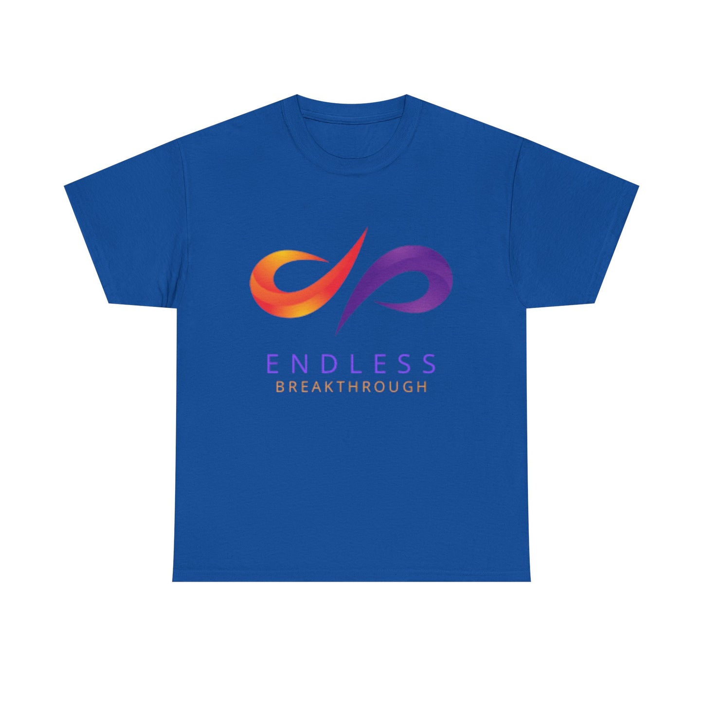 Endless Breakthrough Cotton Tee, Motivational T-Shirt, Casual Wear, Gift for Him or Her, Self-Improvement Apparel, Inspirational Top