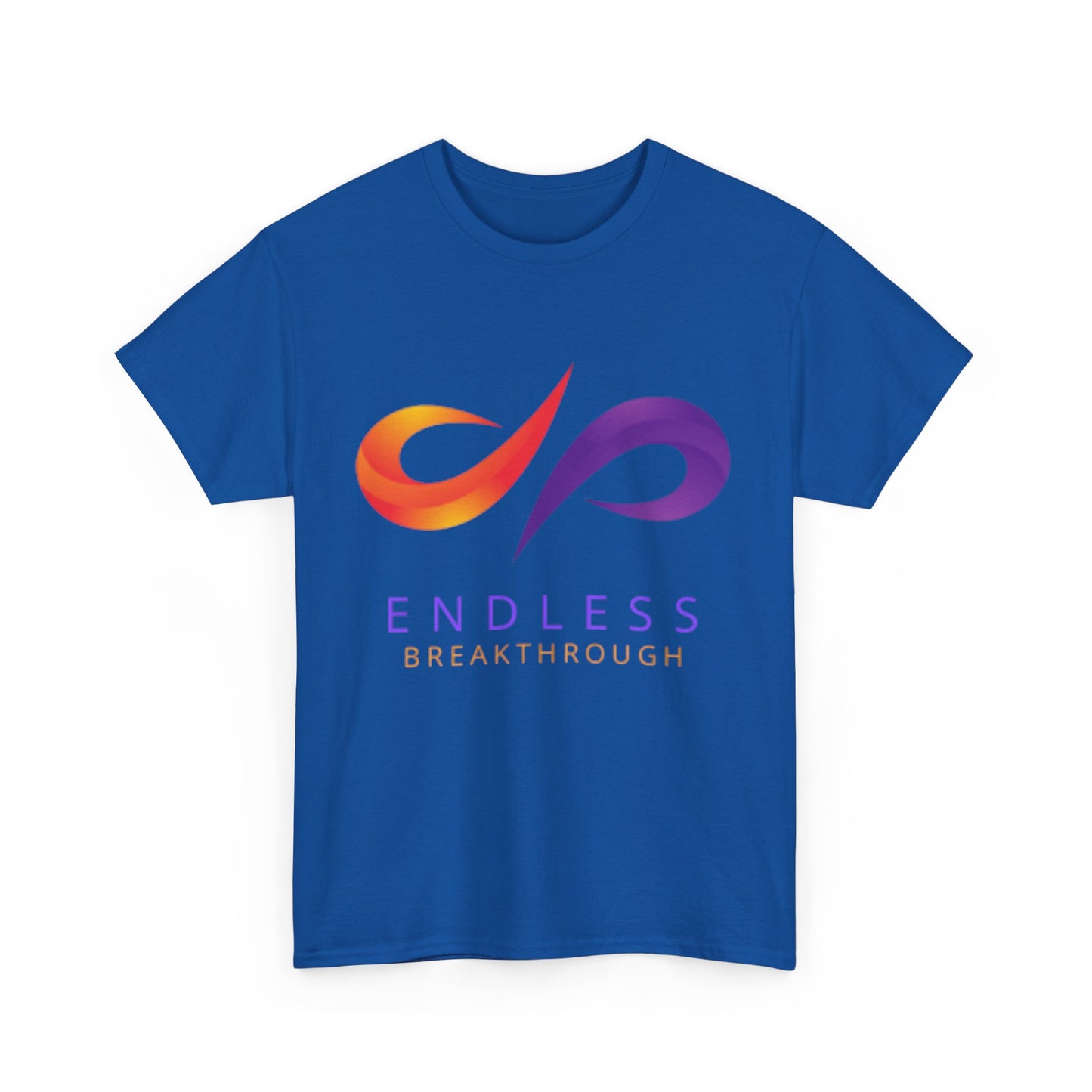 Endless Breakthrough Cotton Tee, Motivational T-Shirt, Casual Wear, Gift for Him or Her, Self-Improvement Apparel, Inspirational Top