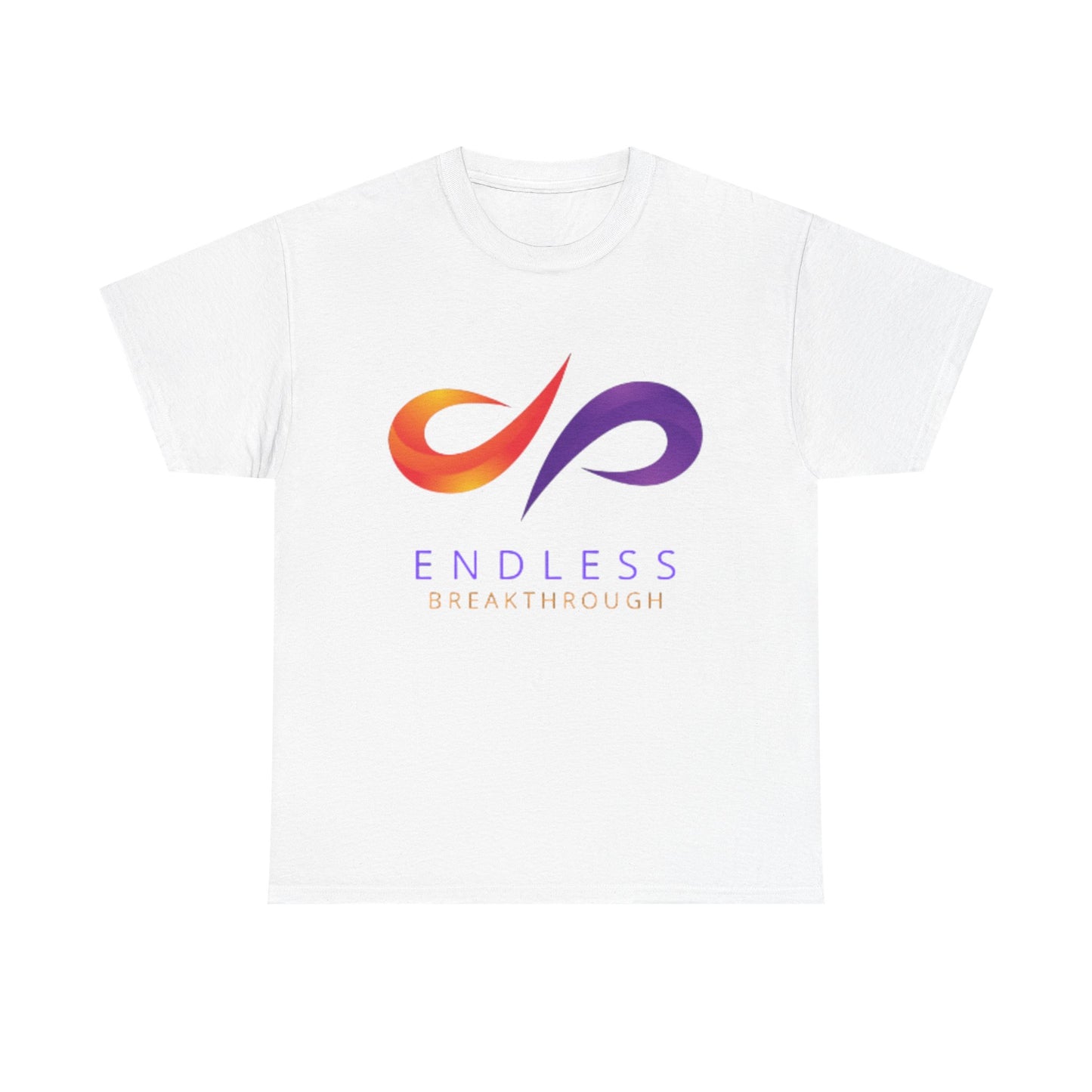 Endless Breakthrough Cotton Tee, Motivational T-Shirt, Casual Wear, Gift for Him or Her, Self-Improvement Apparel, Inspirational Top