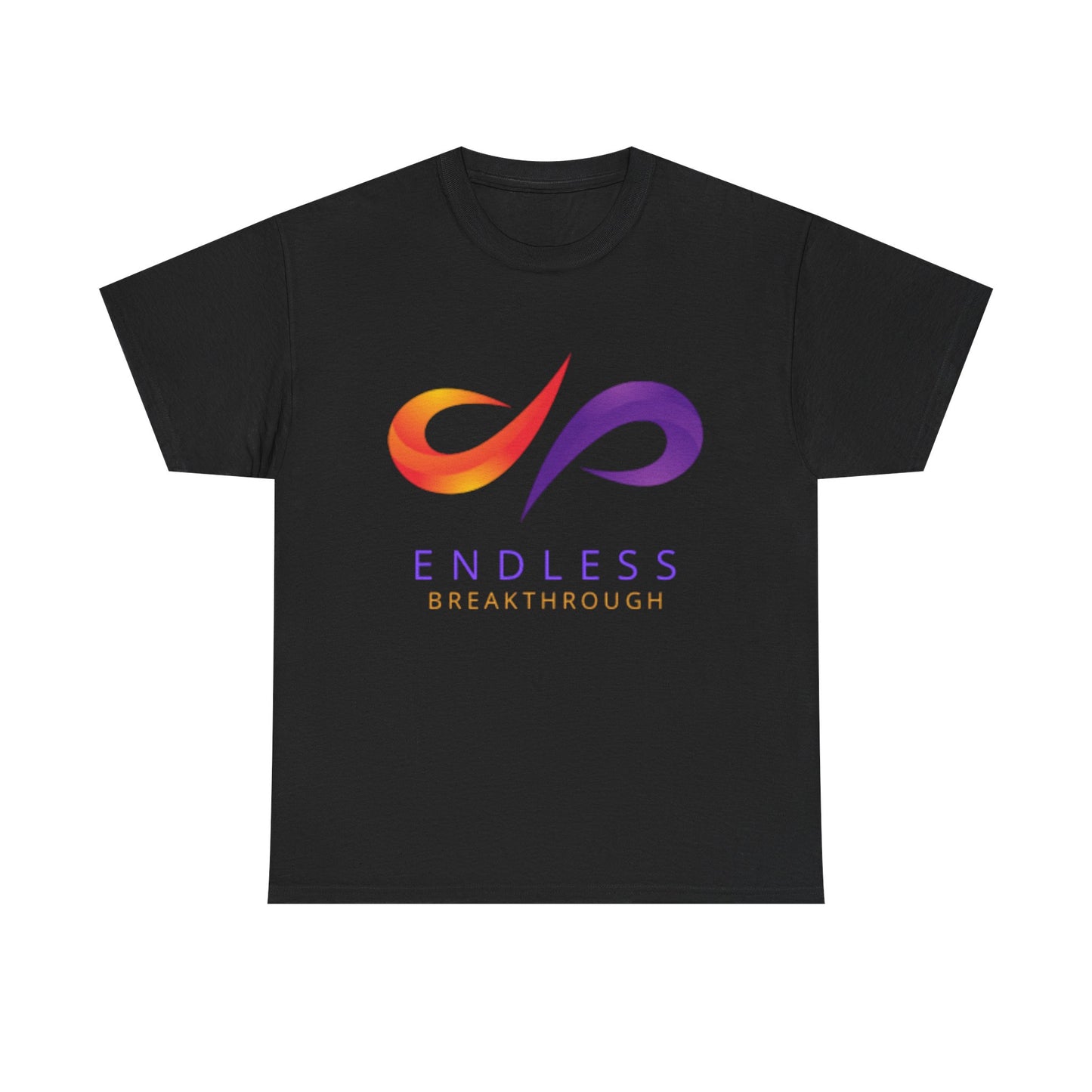 Endless Breakthrough Cotton Tee, Motivational T-Shirt, Casual Wear, Gift for Him or Her, Self-Improvement Apparel, Inspirational Top