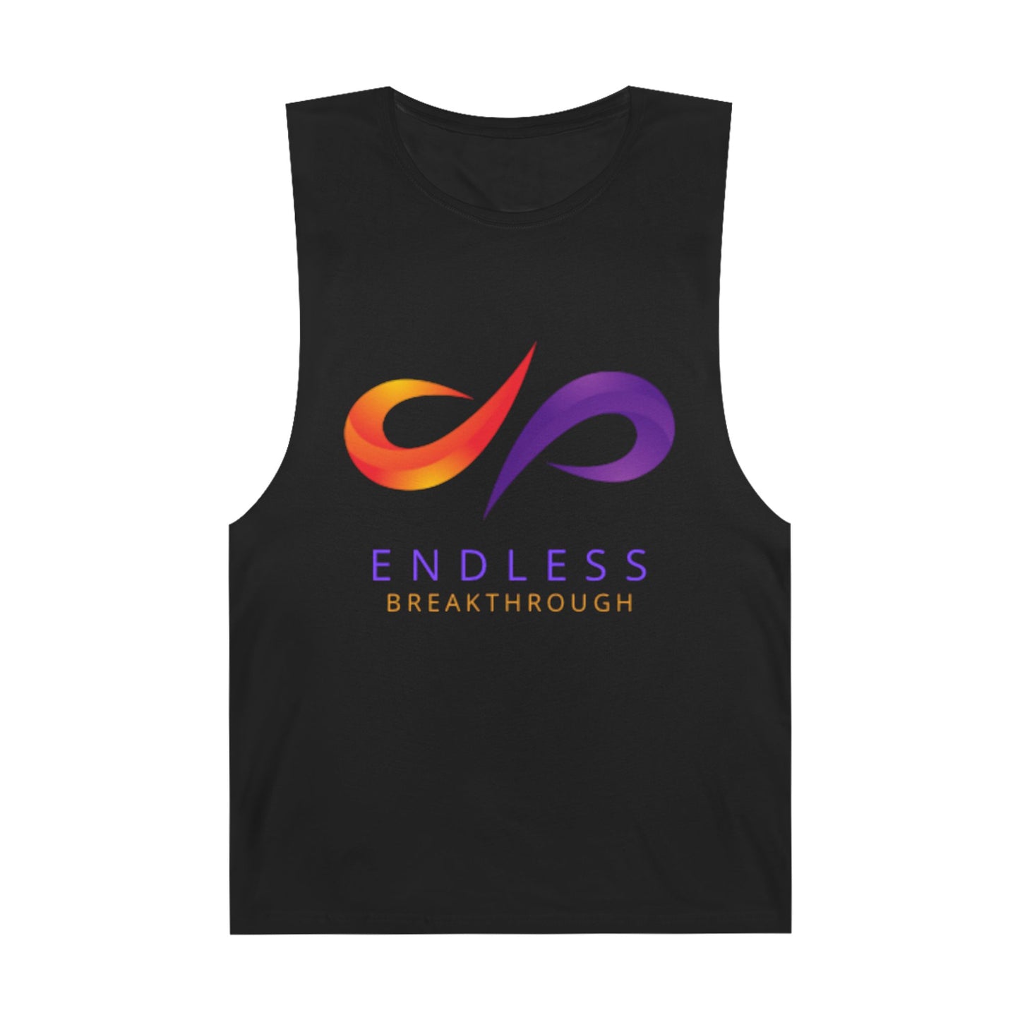 Endless Breakthrough Unisex Barnard Tank for Fitness, Yoga, Workout, Casual Wear, Summer Style, Motivational Apparel