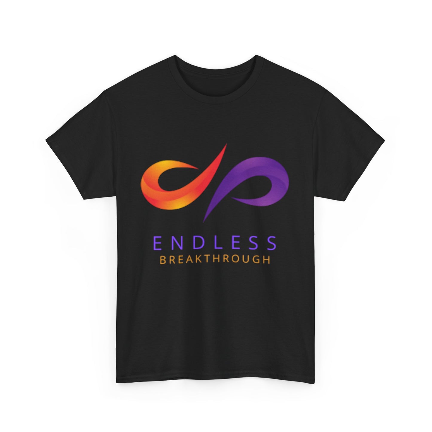 Endless Breakthrough Cotton Tee, Motivational T-Shirt, Casual Wear, Gift for Him or Her, Self-Improvement Apparel, Inspirational Top