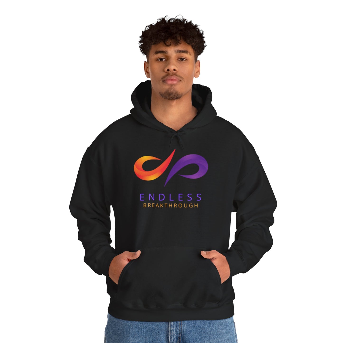 Endless Breakthrough Hoodie - Cozy Unisex Sweatshirt for Inspiration and Comfort, Great for Gifts, Relaxation, and Everyday Wear
