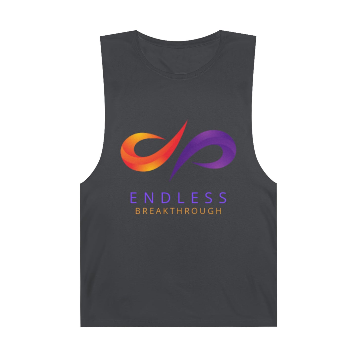 Endless Breakthrough Unisex Barnard Tank for Fitness, Yoga, Workout, Casual Wear, Summer Style, Motivational Apparel