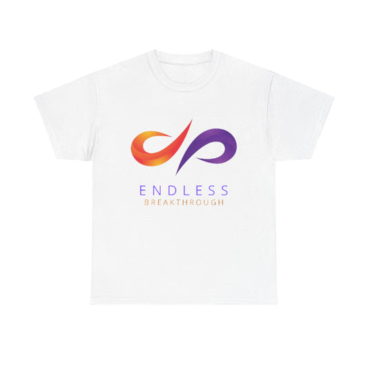 Endless Breakthrough Cotton Tee, Motivational T-Shirt, Casual Wear, Gift for Him or Her, Self-Improvement Apparel, Inspirational Top