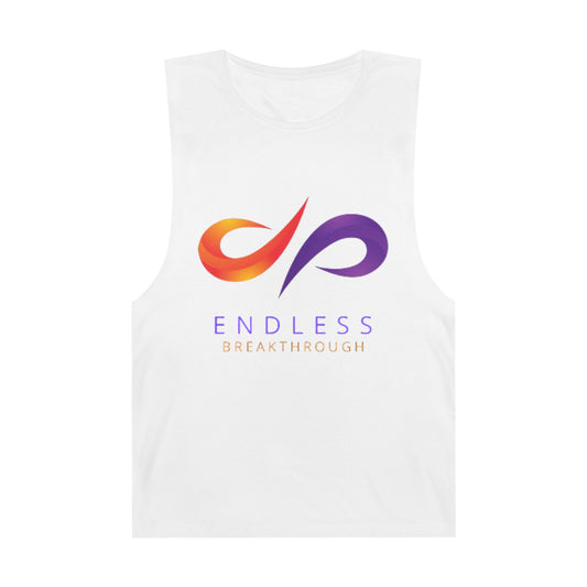 Endless Breakthrough Unisex Barnard Tank for Fitness, Yoga, Workout, Casual Wear, Summer Style, Motivational Apparel